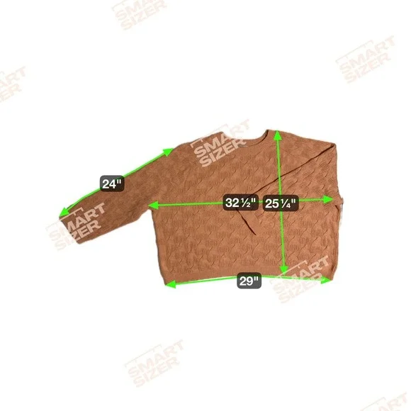 Rachel Comey x Target Textured Knit Sweater Womens 3X Peach Salmon Chunky - Picture 4 of 8